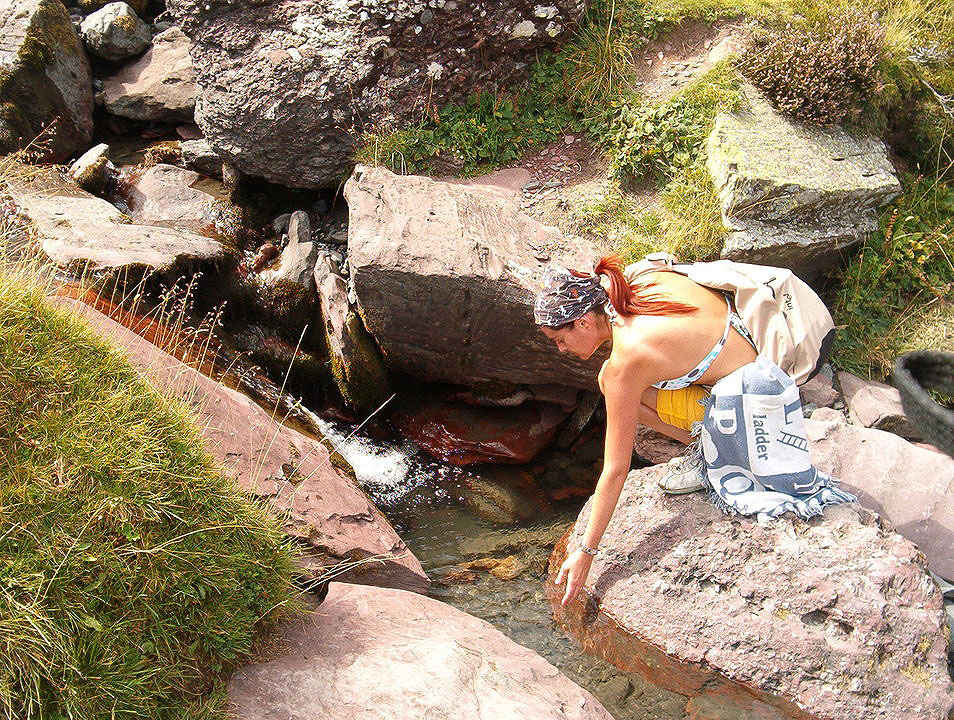 Agua en el barranco de Culibillas