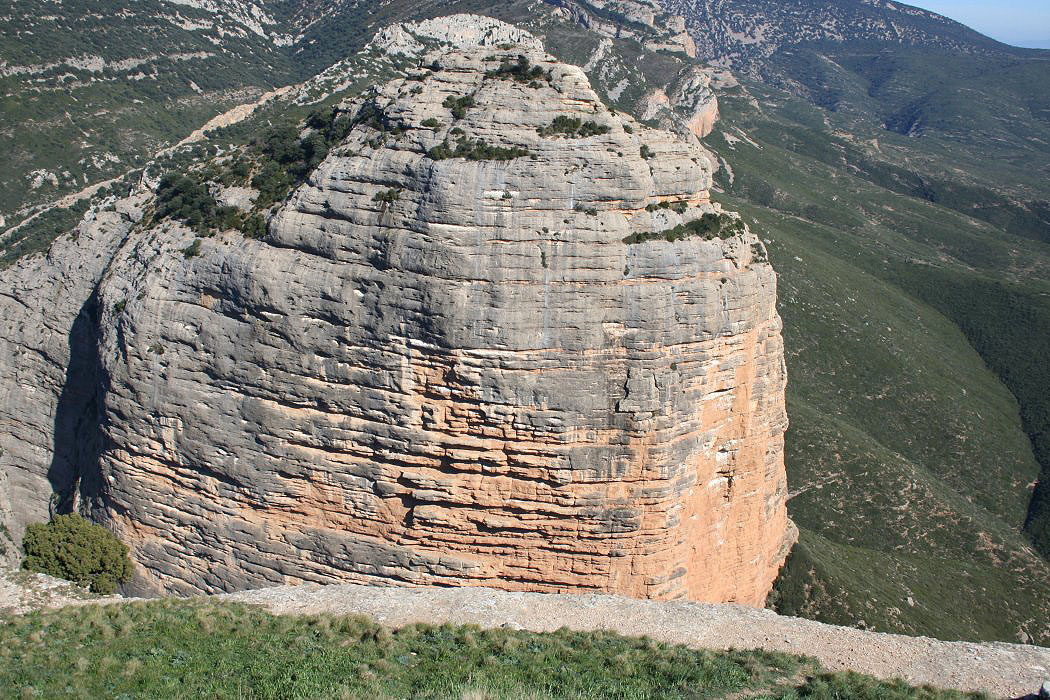 Vista de la peña Aman