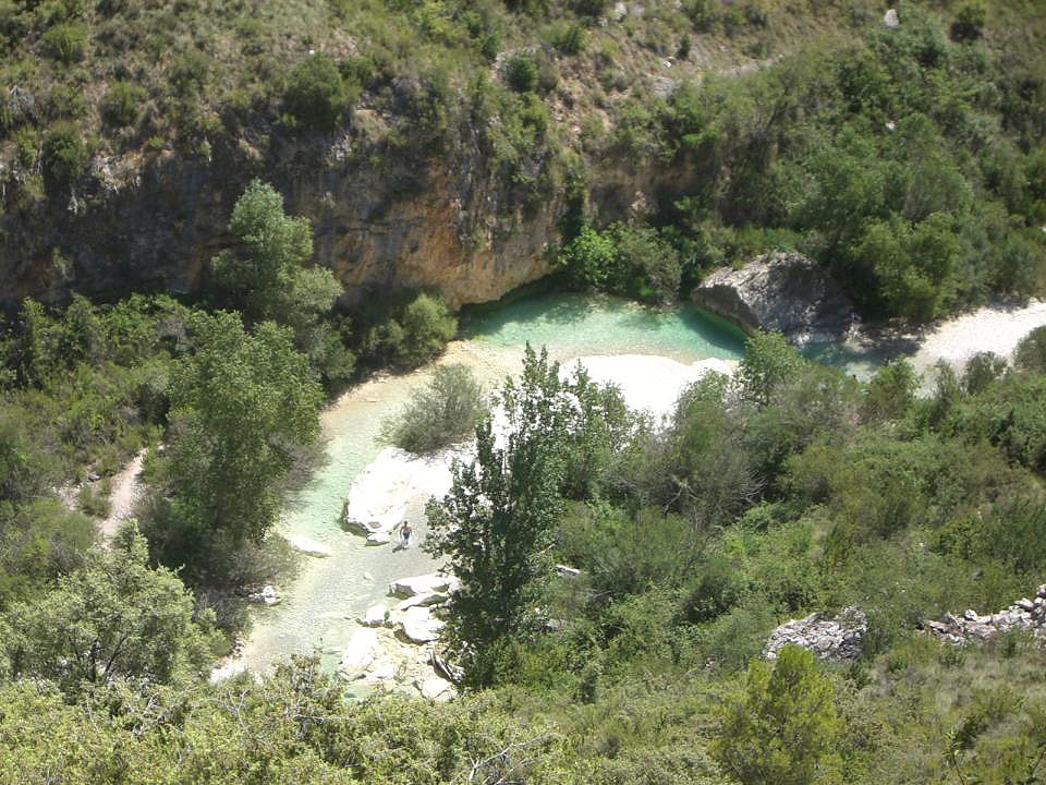 Vista de algunas badinas