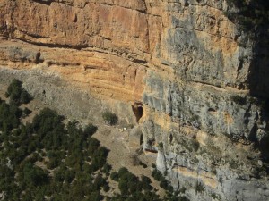 Vista de la ermita desde el mirador