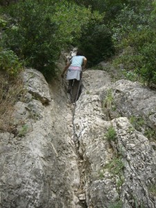 Subida a la Cueva Colomera
