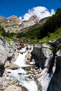 Vista desde el puente sobre el Cinca