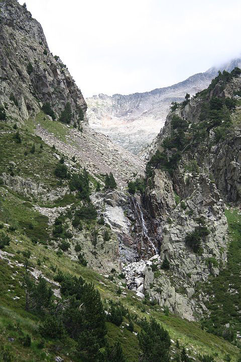 Collado de acceso a los Ibones tras las pedrizas