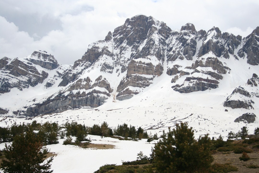 Sierra de la Partacua desde el Ibón