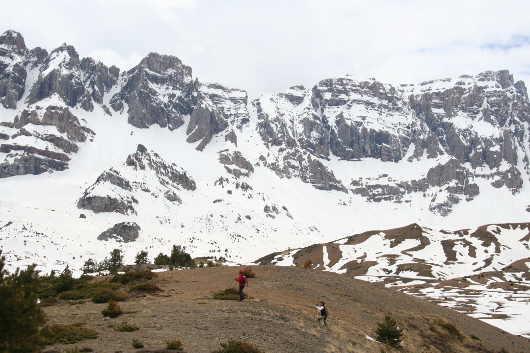 Sierra de la Partacua desde el Ibón