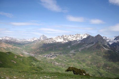 Vistas de Formigal, Midi Osseau, y Peña Foratata