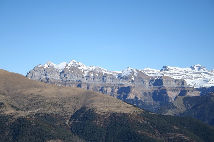 Fantastica vista de la zona alta del Valle de Ordesa