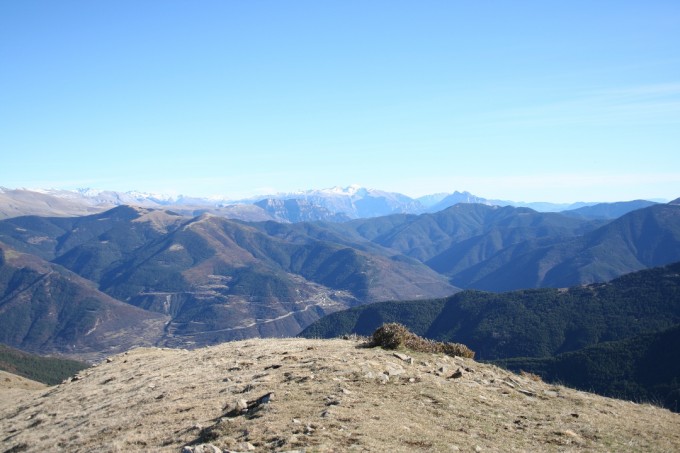 Vista de las zonas altas del Valle de Benasque