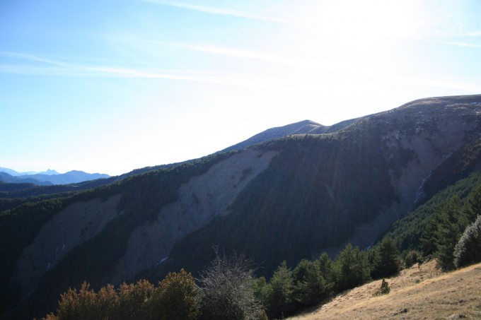 Primera vista del pico Pelopin