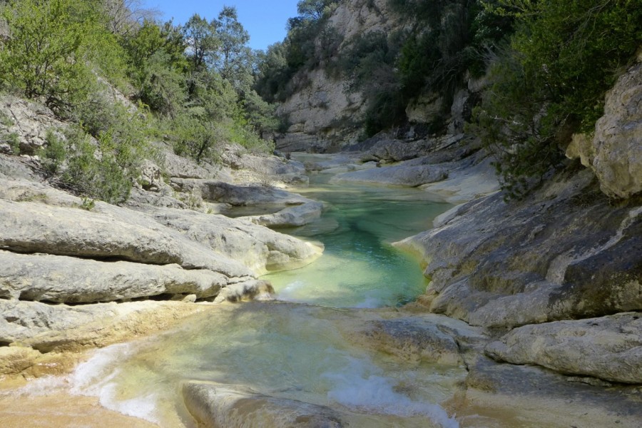 Río Sieste, también denominado en este tramo Barranco de San Martín