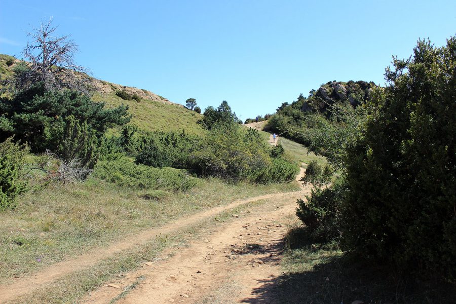 Vista del sendero