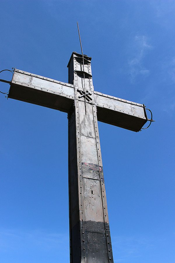 Detalle de la Cruz de Oroel