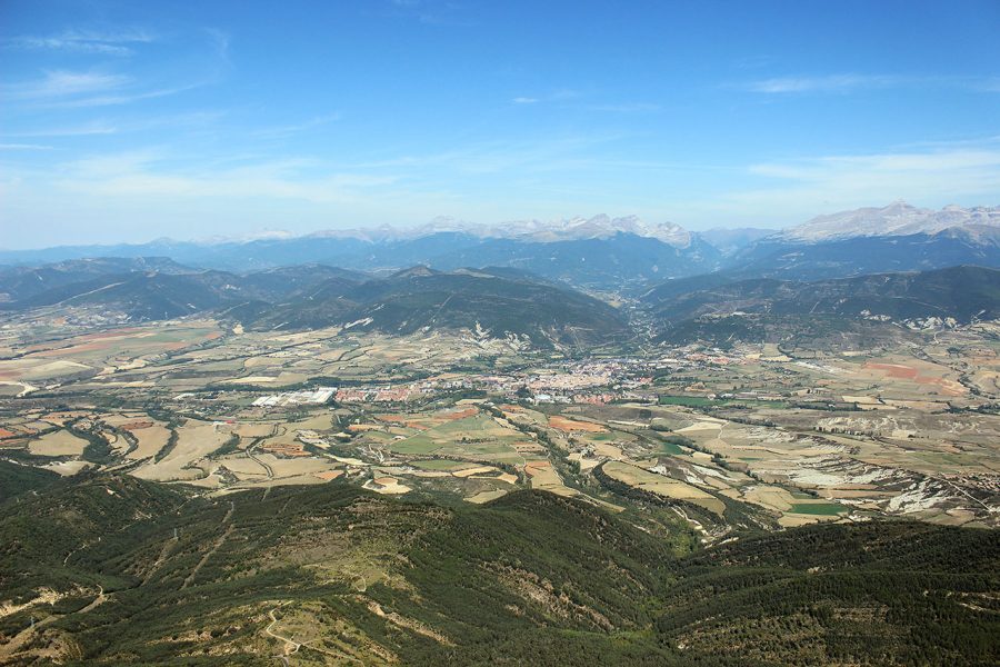 Vistas de la ciudad de Jaca