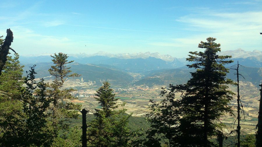 Vistas desde el sendero