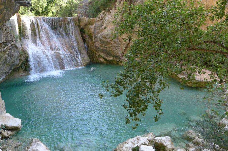 Salto de la Central de Alquezar