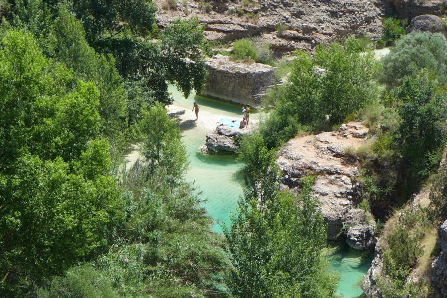 Pozas del Salto del Molino de Alquezar