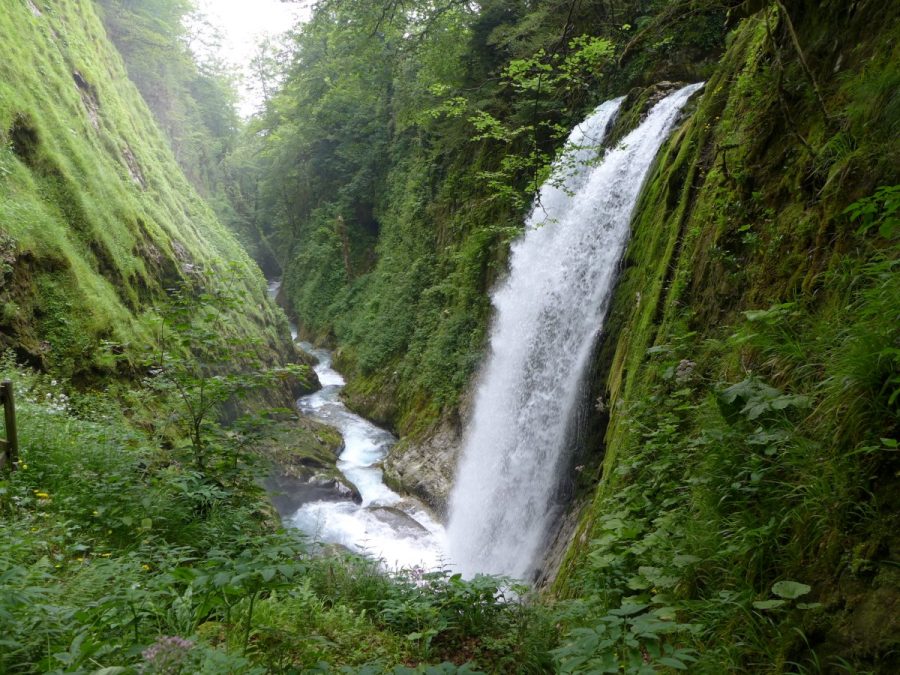 Cascade du Gros Hêtre y Garganta de Valentín