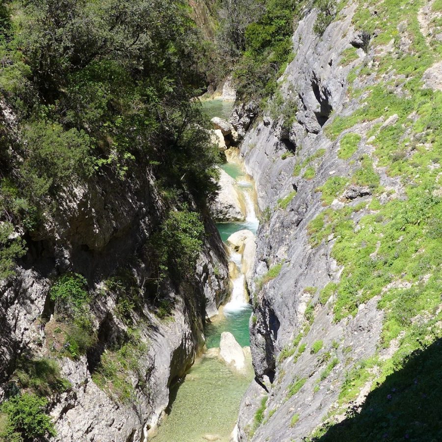 Pozas en el Barranco del Formiga