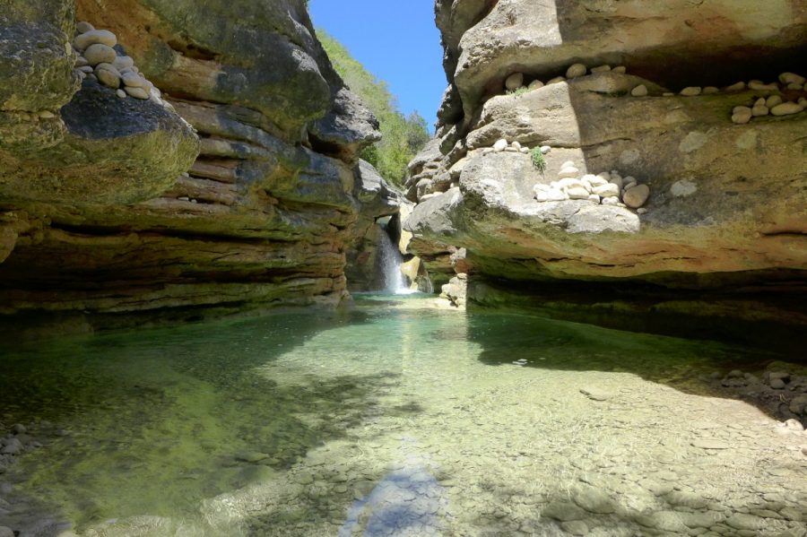 Cascada en el barranco del Formiga