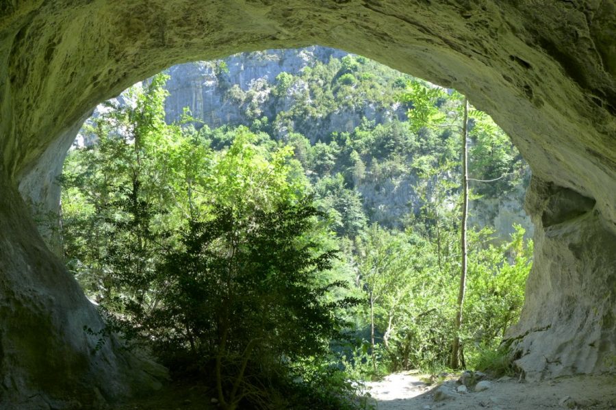 Boca de salida del tunel