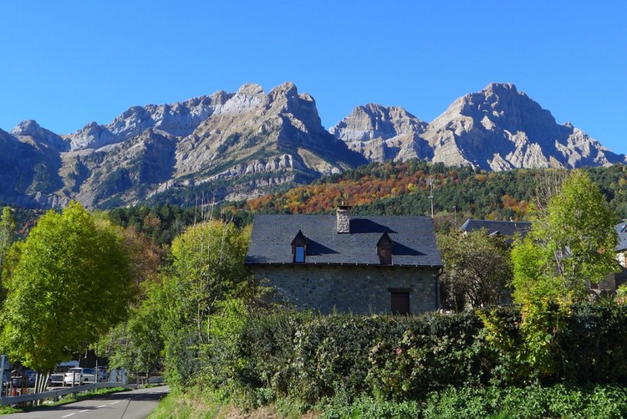 Sierra de la Partacua desde Piedrafita