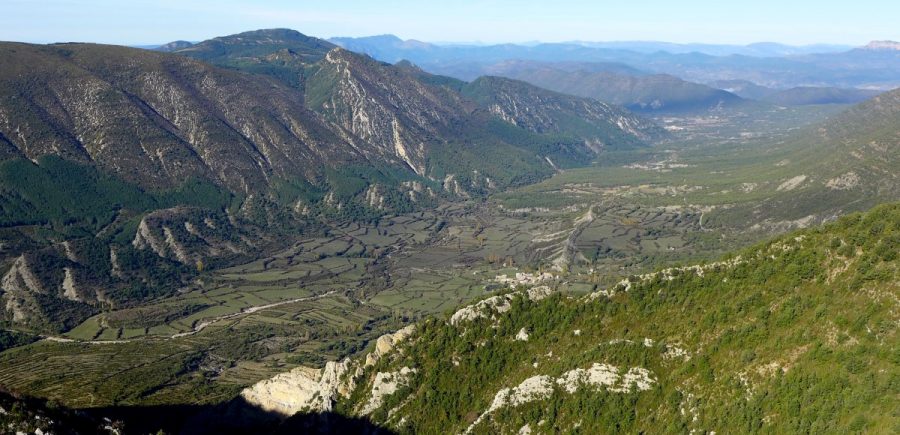Cabecera del valle del río de Garona.